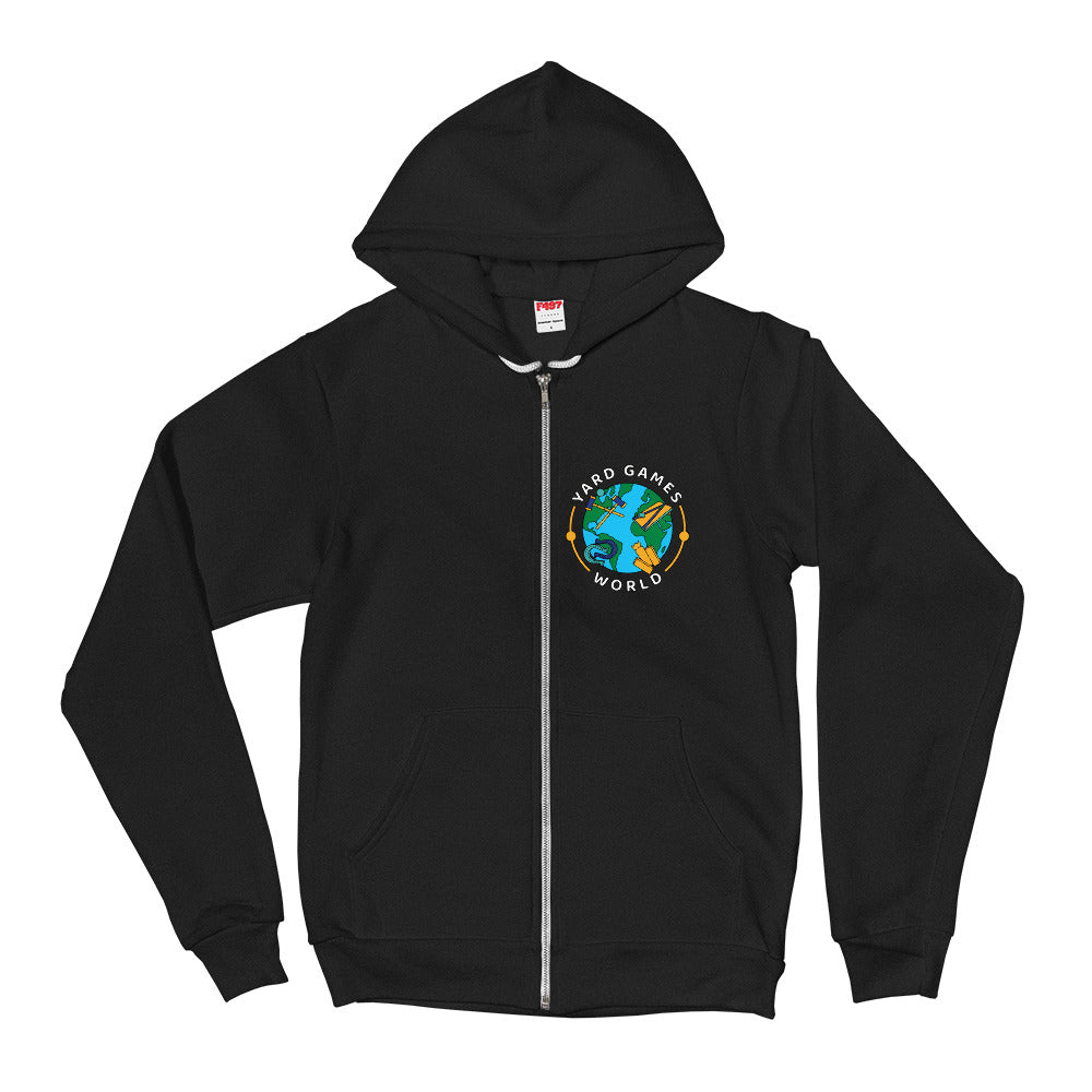 Yard Games World Zip-Up Hoodie